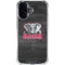 University of Alabama Basketball Wood iPhone 16 Clear Case