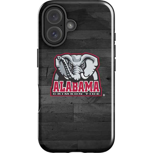 University of Alabama Basketball Wood iPhone 16 Impact Case