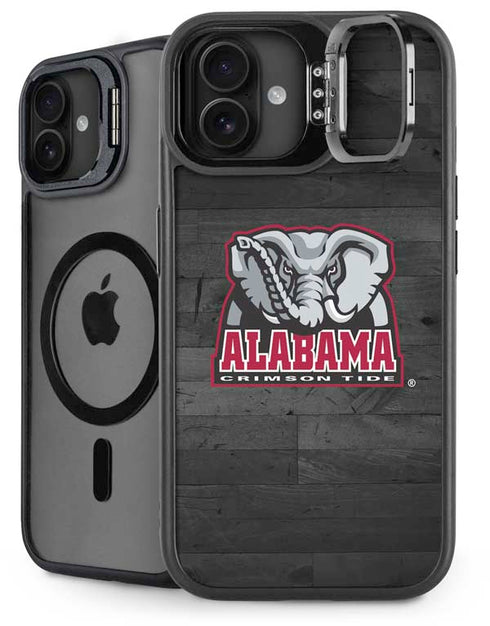 University of Alabama Basketball Wood iPhone 16 Kickstand Case
