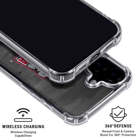 University of Alabama Basketball Wood iPhone 16 MagSafe Case