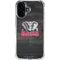 University of Alabama Basketball Wood iPhone 16 Plus Clear Case