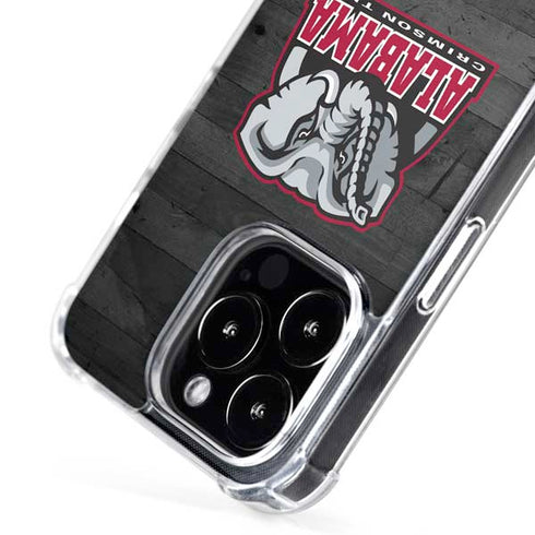 University of Alabama Basketball Wood iPhone 16 Pro MagSafe Case