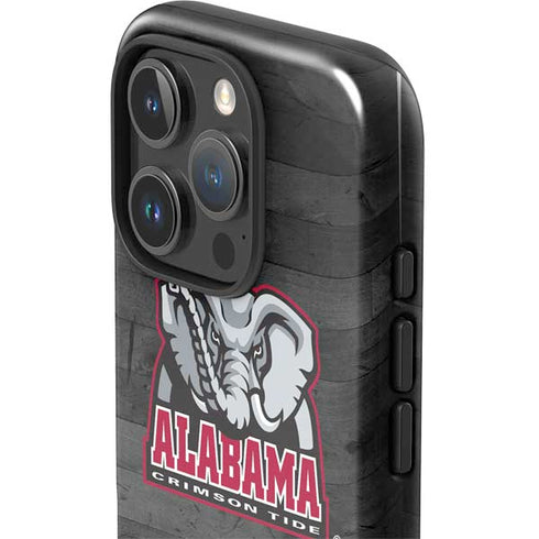 University of Alabama Basketball Wood iPhone 16 Pro Max Impact Case