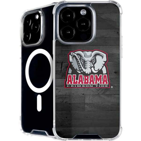 University of Alabama Basketball Wood iPhone 16 Pro Max MagSafe Case