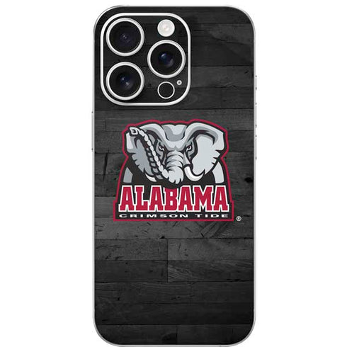 University of Alabama Basketball Wood iPhone 16 Pro Skin
