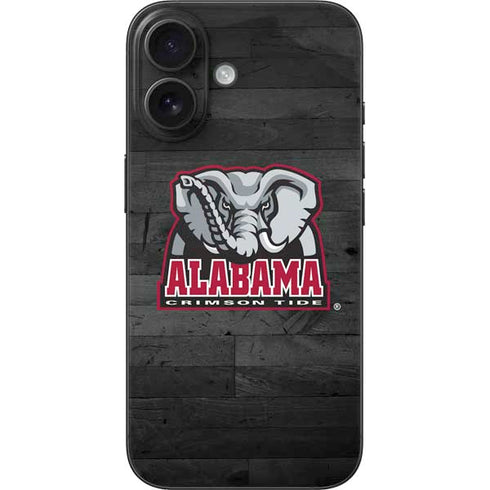 University of Alabama Basketball Wood iPhone 16 Skin