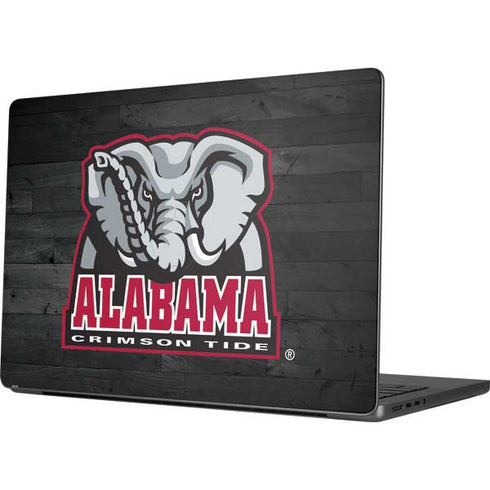 University of Alabama Basketball Wood Apple MacBook Pro 14-inch Skin