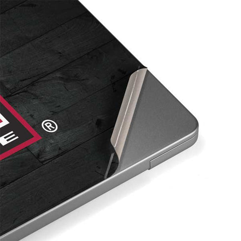 University of Alabama Basketball Wood Apple MacBook Pro 14-inch Skin
