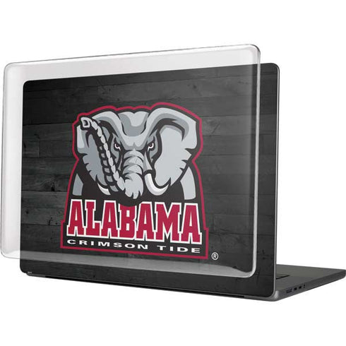 University of Alabama Basketball Wood MacBook Cases
