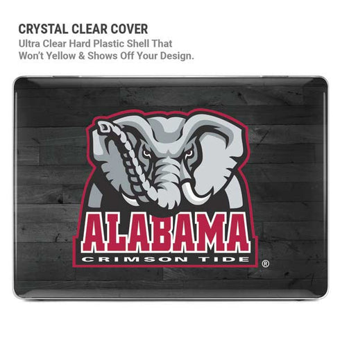 University of Alabama Basketball Wood MacBook Cases
