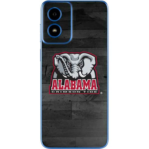 University of Alabama Basketball Wood Moto G Play 4G (2024) Skin