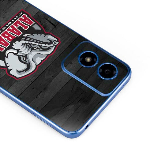 University of Alabama Basketball Wood Moto G Play 4G (2024) Skin