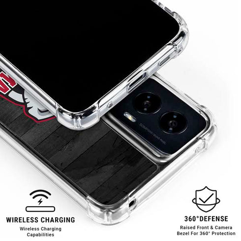 University of Alabama Basketball Wood Moto G Power 5G (2024) Clear Case