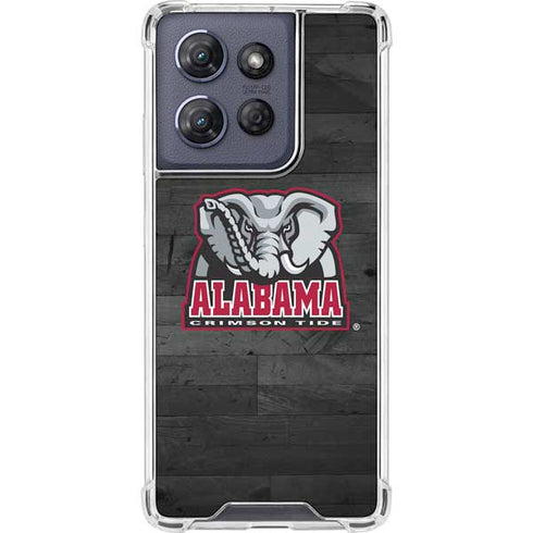 University of Alabama Basketball Wood Moto G Power 5G (2025) Clear Case