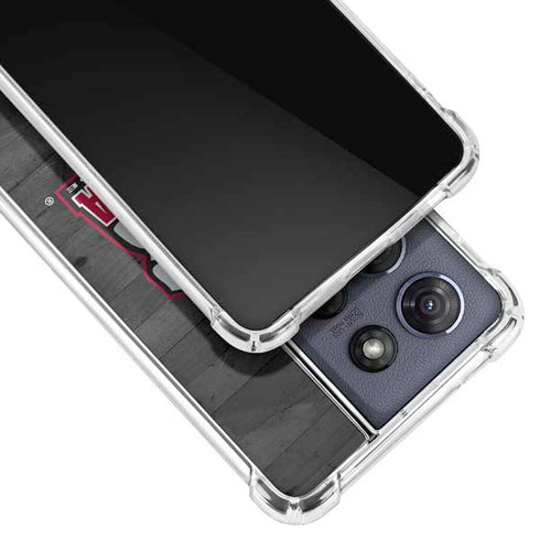 University of Alabama Basketball Wood Moto G Power 5G (2025) Clear Case