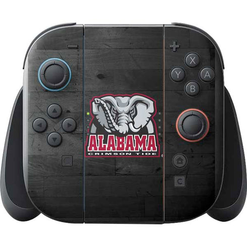 University of Alabama Basketball Wood Nintendo Switch 2 (2025) with Joy-Con Skin