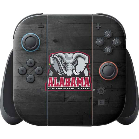 University of Alabama Basketball Wood Nintendo Skins