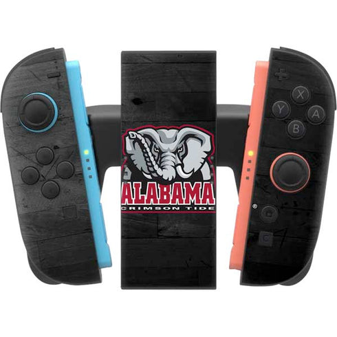 University of Alabama Basketball Wood Nintendo Switch 2 (2025) Joy-Con Controller Skin