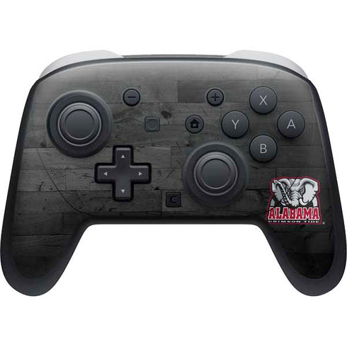 University of Alabama Basketball Wood Nintendo Switch 2 (2025) Pro Controller Skin