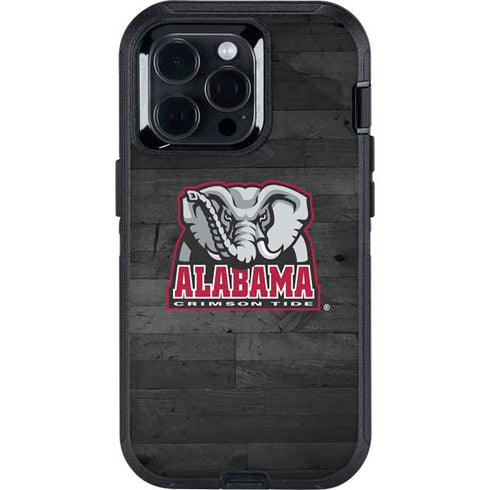 University of Alabama Basketball Wood Otterbox Defender iPhone Skin
