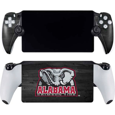 University of Alabama Basketball Wood PlayStation Portal Remote Player Skin