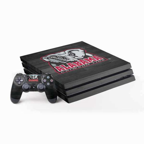 University of Alabama Basketball Wood PlayStation PS4 Skins