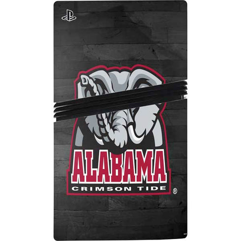 University of Alabama Basketball Wood PS5 Pro Bundle Skin