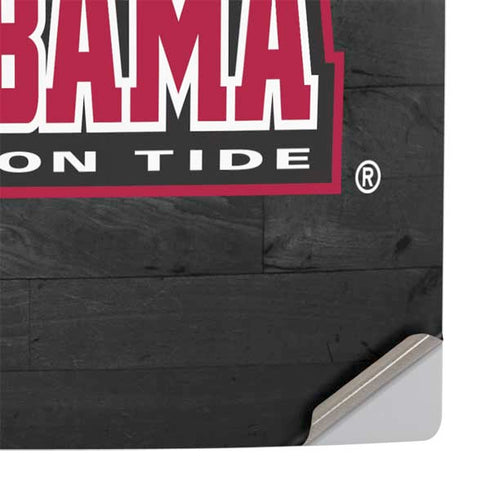 University of Alabama Basketball Wood PS5 Pro Console Skin