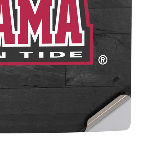 University of Alabama Basketball Wood PS5 Pro Disk Console Skin