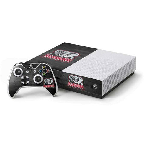 University of Alabama Basketball Wood Xbox One Skins