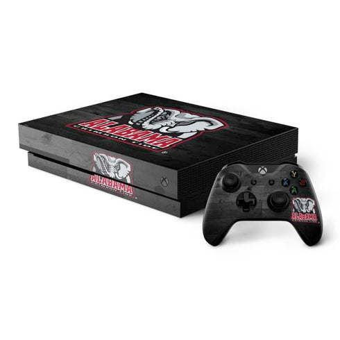 University of Alabama Basketball Wood Xbox One Skins