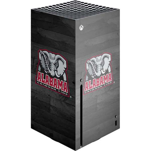 University of Alabama Basketball Wood Xbox Series X Skins