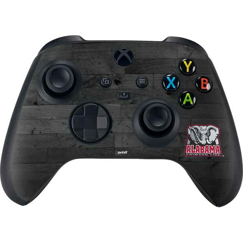 University of Alabama Basketball Wood XBox Series X Digital Edition Bundle Skin