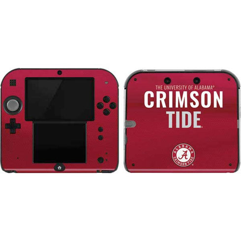 University of Alabama Crimson Pride Nintendo Skins