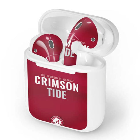 University of Alabama Crimson Pride Apple AirPods Skin