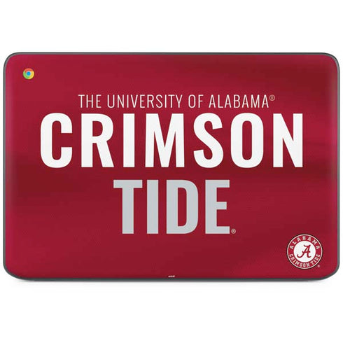 University of Alabama Crimson Pride HP Chromebook Skin