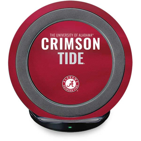University of Alabama Crimson Pride Fast Charge Wireless Charging Stand Skin