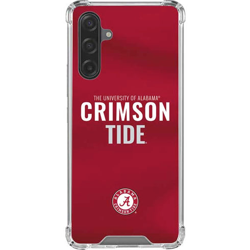 University of Alabama Crimson Pride Galaxy A17 Clear Case