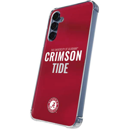 University of Alabama Crimson Pride Galaxy A55 5G Clear Case