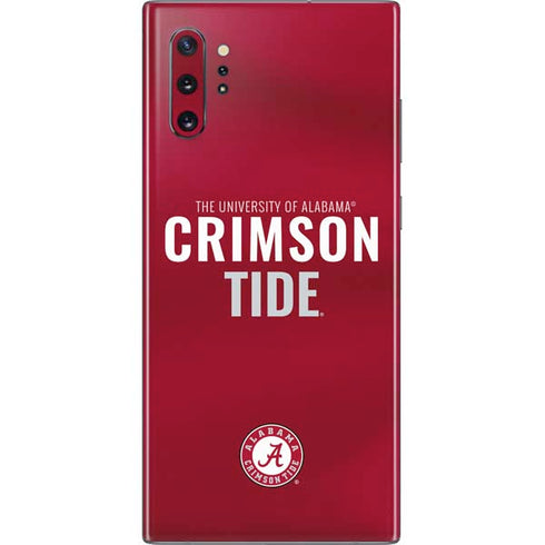 University of Alabama Crimson Pride Galaxy Note 10 Plus Skin
