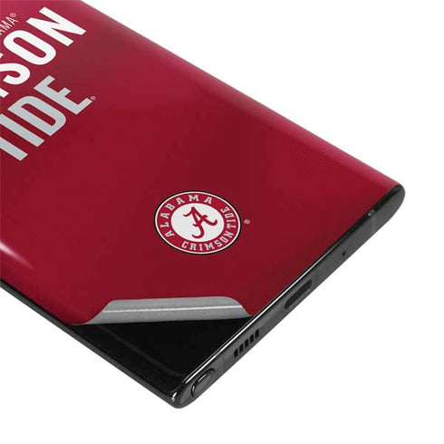 University of Alabama Crimson Pride Galaxy Note 10 Plus Skin