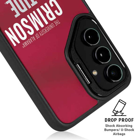 University of Alabama Crimson Pride Galaxy S25 Kickstand Case