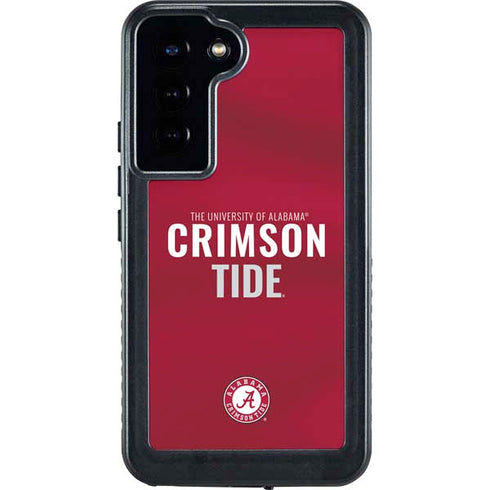 University of Alabama Crimson Pride Galaxy S24 Plus Waterproof Case