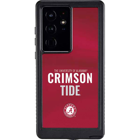 University of Alabama Crimson Pride Galaxy S24 Ultra Waterproof Case