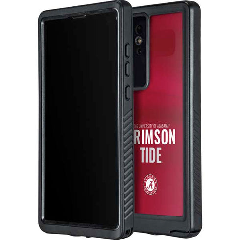 University of Alabama Crimson Pride Galaxy S24 Ultra Waterproof Case