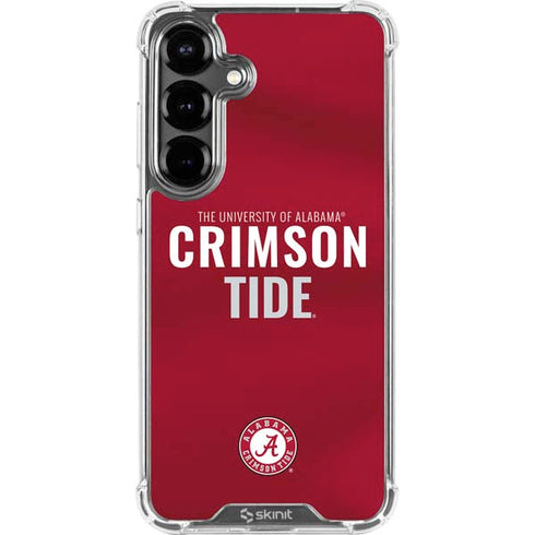 University of Alabama Crimson Pride Galaxy S26 Clear Case