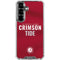 University of Alabama Crimson Pride Galaxy S26 Clear Case