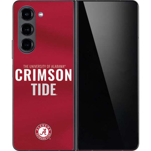 University of Alabama Crimson Pride Galaxy Z Fold5 5G Skin
