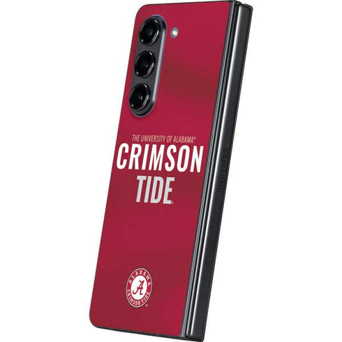 University of Alabama Crimson Pride Galaxy Z Fold5 5G Skin