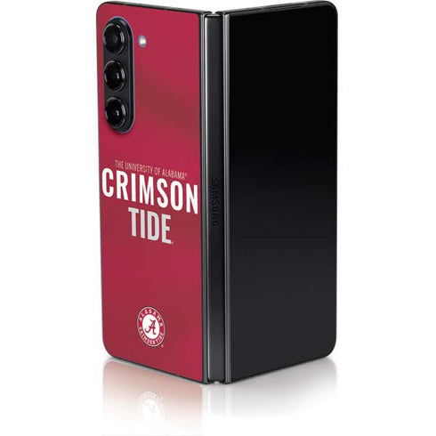 University of Alabama Crimson Pride Galaxy Z Fold5 5G Skin